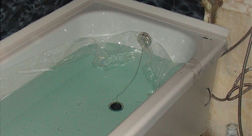 Установкой акрилового вкладыша | Выкса