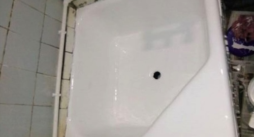 Обновление душевого поддона акрилом | Выкса